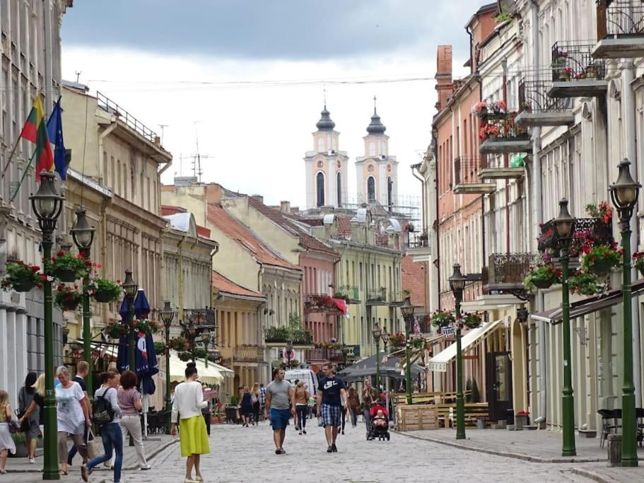 Modern Flat In Old Town Kaunas - Free Parking & Self Check-In מראה חיצוני תמונה